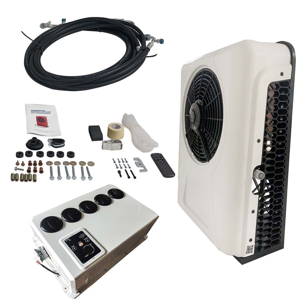 12V Air Conditioner Kit Universal 12000 BTU fit for Semi Trucks - Premium Automotive from Rapidvehicles - Just $862.99! Shop now at Rapidvehicles