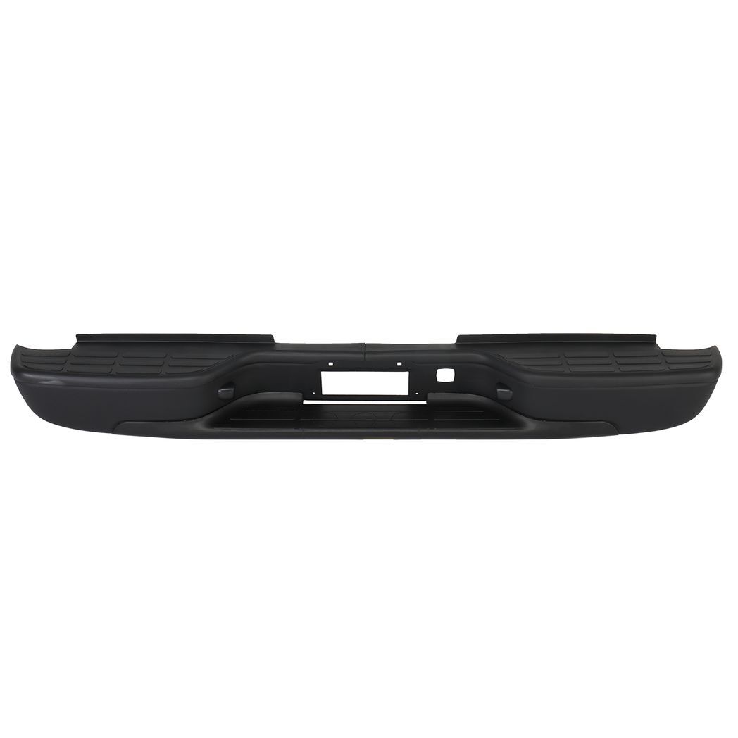 Pickup Rear Bumper 16 Chevrolet Silverado 2500 HD 1999-2007-Black/Steel - Premium Automotive from Rapidvehicles - Just $236.99! Shop now at Rapidvehicles