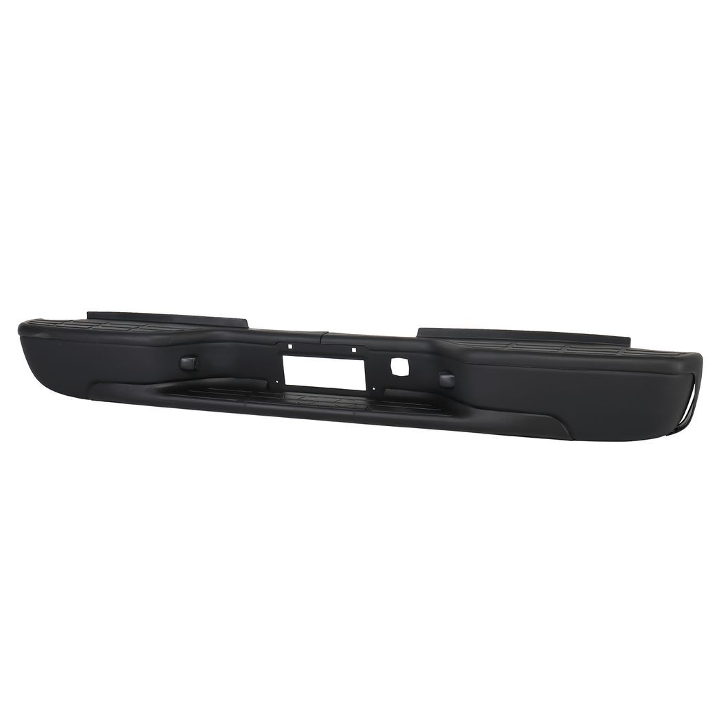 Pickup Rear Bumper 16 Chevrolet Silverado 2500 HD 1999-2007-Black/Steel - Premium Automotive from Rapidvehicles - Just $236.99! Shop now at Rapidvehicles