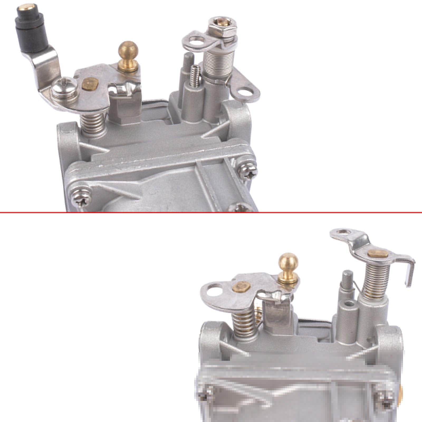 Upper and Lower Carburetor Kit For Yamaha 2 stroke 20HP 25HP Outboard Engine 1988-2003 6L2-14301-11-00 6L2-14302-11-00 - Premium Automotive from Rapidvehicles - Just $212.99! Shop now at Rapidvehicles