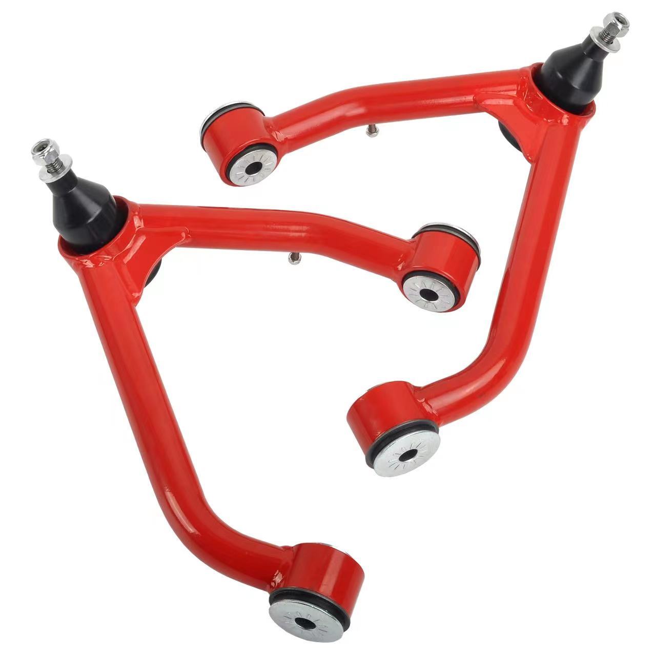 MT042020     2007-2018 Chevrolet Silverado 2-4"Front Upper Control Arms Red - Premium Automotive from Rapidvehicles - Just $159.99! Shop now at Rapidvehicles