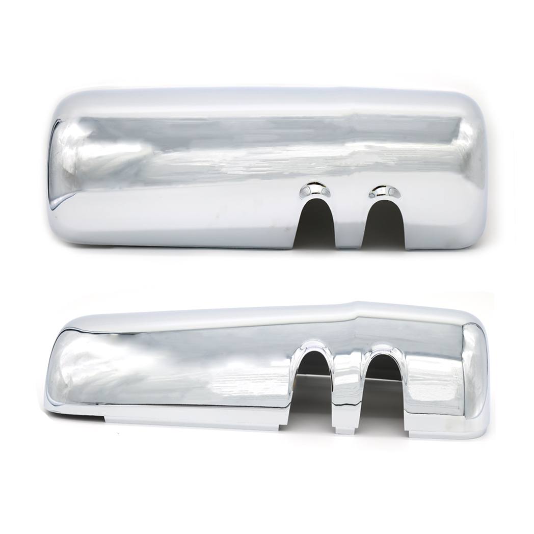 Door Mirror Cover Chrome for Kenworth T680 T880 Pair Driver&Passenger Side LH+RH - Premium Automotive from Rapidvehicles - Just $195.99! Shop now at Rapidvehicles