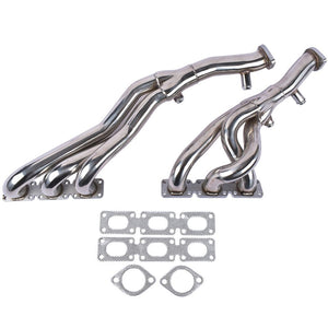 Stainless Exhaust Manifold Headers for BMW E46 E39 Z4 2.5L 2.8L 3.0L 2001-2006 - Premium Automotive from Rapidvehicles - Just $226.99! Shop now at Rapidvehicles