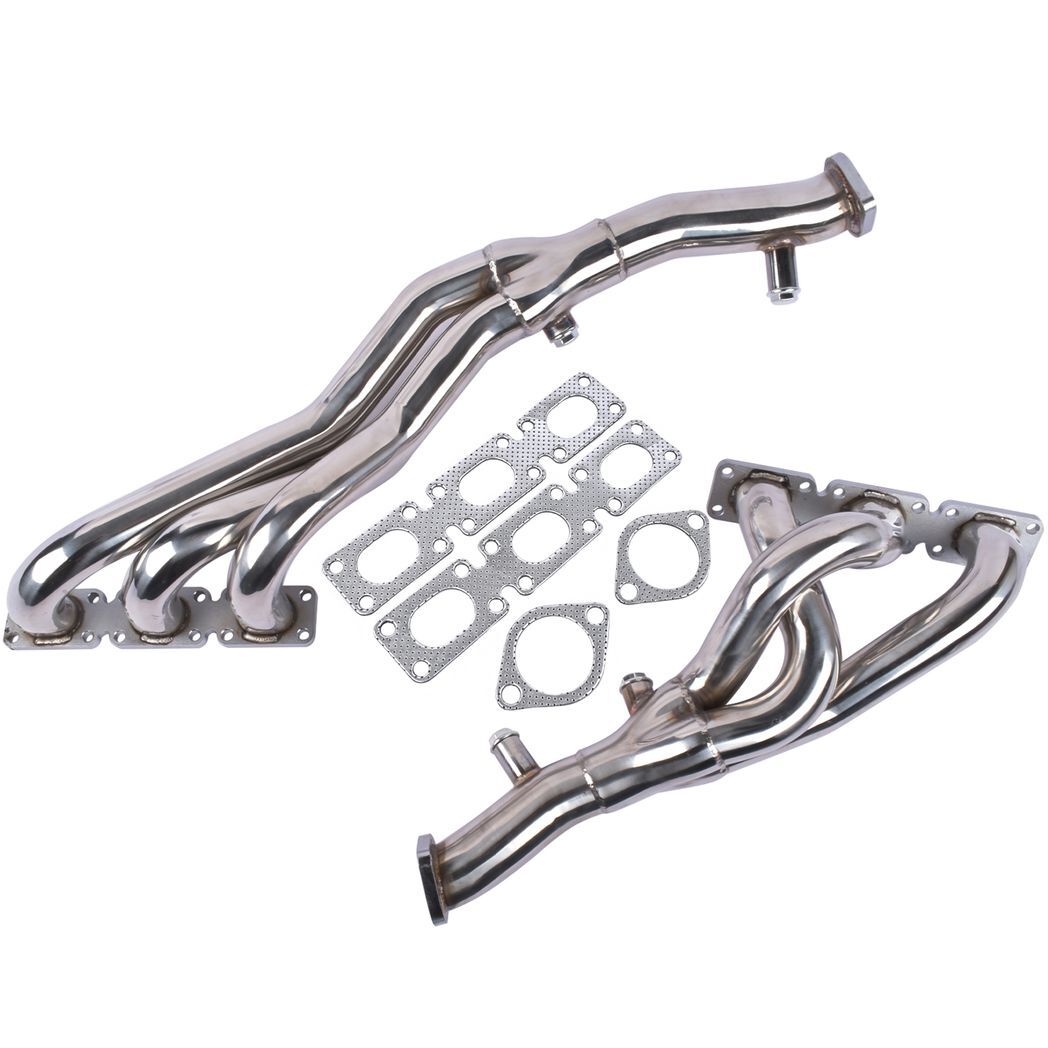 Stainless Exhaust Manifold Headers for BMW E46 E39 Z4 2.5L 2.8L 3.0L 2001-2006 - Premium Automotive from Rapidvehicles - Just $226.99! Shop now at Rapidvehicles