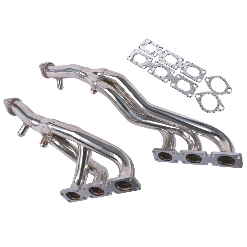 Stainless Exhaust Manifold Headers for BMW E46 E39 Z4 2.5L 2.8L 3.0L 2001-2006 - Premium Automotive from Rapidvehicles - Just $226.99! Shop now at Rapidvehicles