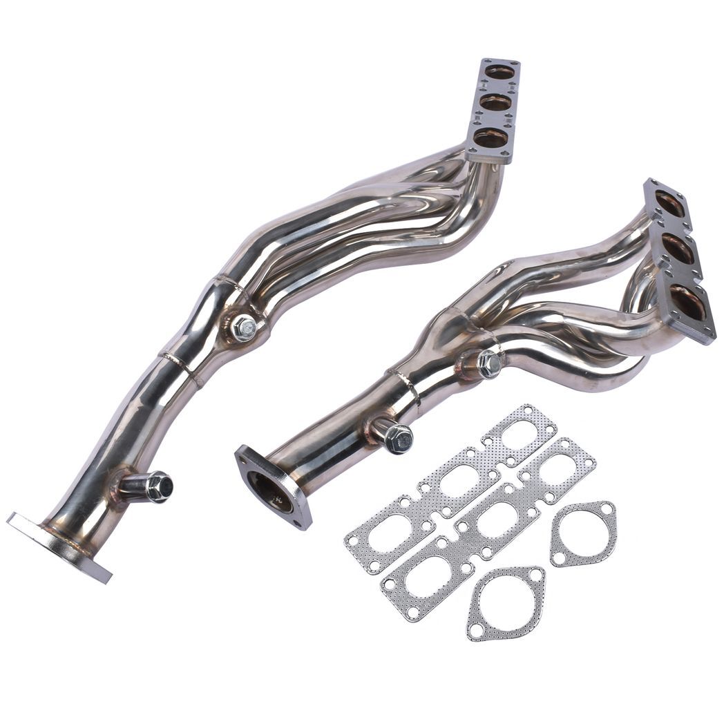 Stainless Exhaust Manifold Headers for BMW E46 E39 Z4 2.5L 2.8L 3.0L 2001-2006 - Premium Automotive from Rapidvehicles - Just $226.99! Shop now at Rapidvehicles