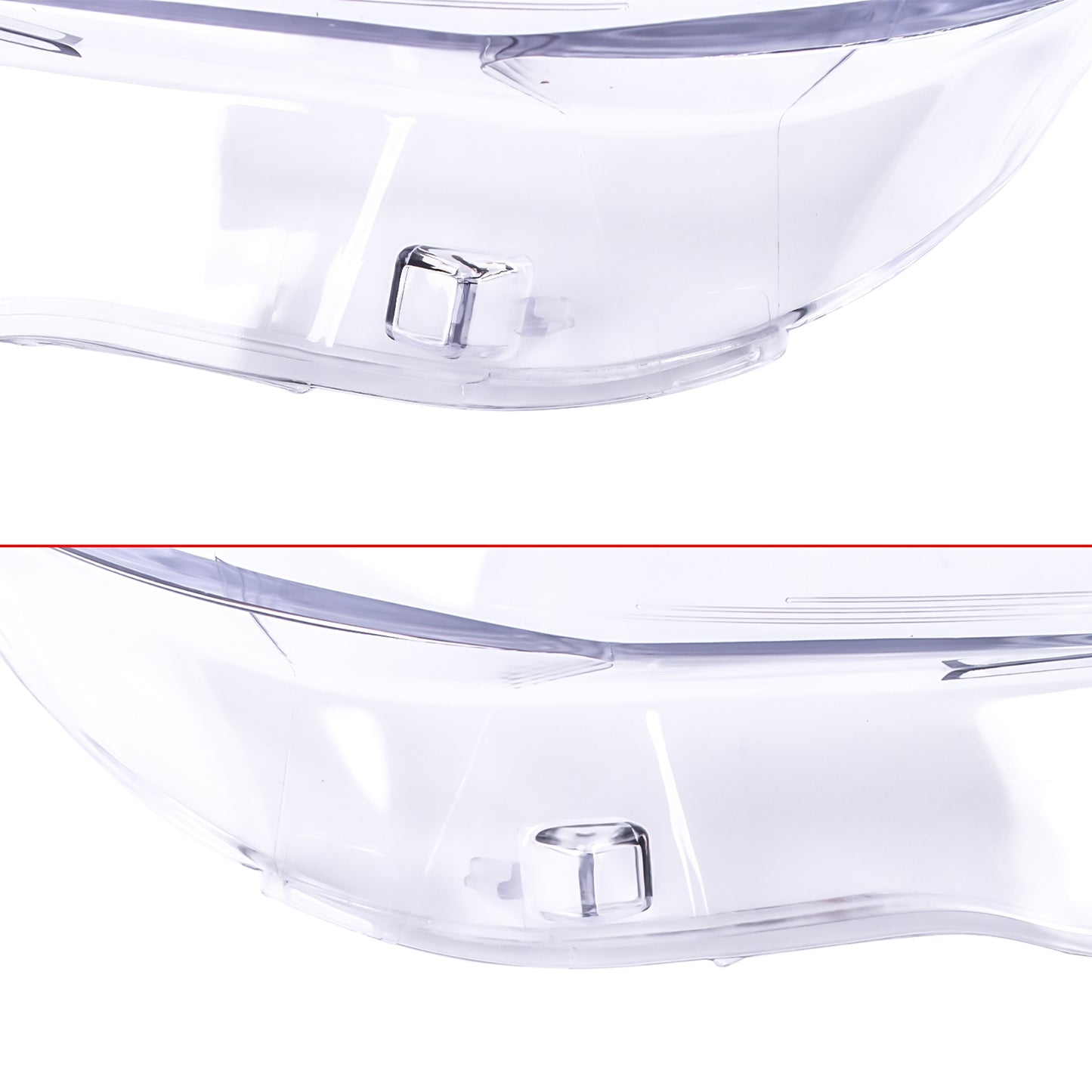 Pair Left & Right Headlight Lens Cover for BMW X3 X4 G01 G02 G08 - Premium Automotive from Rapidvehicles - Just $102.59! Shop now at Rapidvehicles