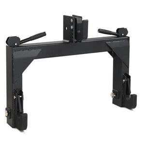 3 Pt Quick Hitch Adapter For Category 1 & 2 W/ Adjustable Bolt Tractor 3000lb,Black - Premium Automotive from Rapidvehicles - Just $191.99! Shop now at Rapidvehicles