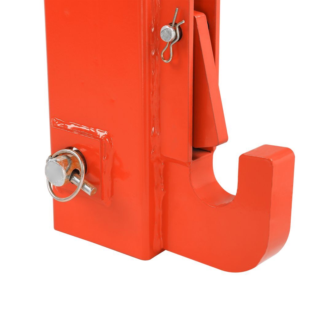 3 Pt Quick Hitch Adapter For Category 1 & 2 W/ Adjustable Bolt Tractor 3000lb,Orange - Premium Automotive from Rapidvehicles - Just $191.99! Shop now at Rapidvehicles