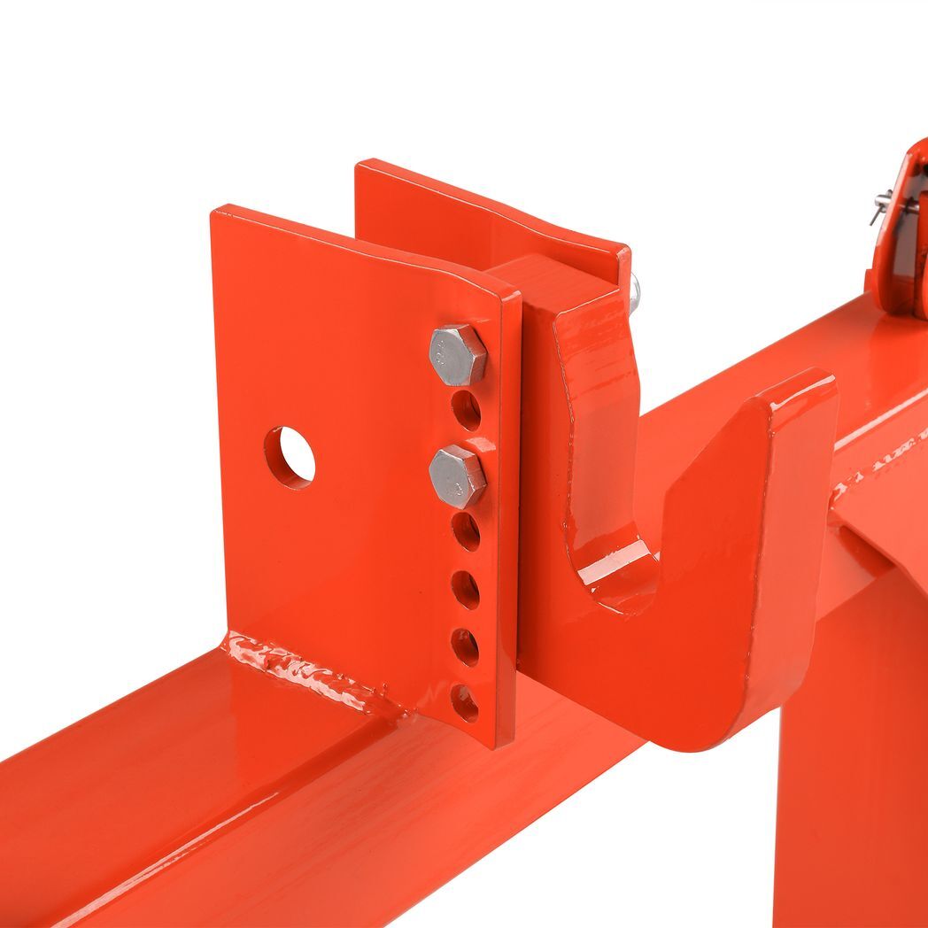 3 Pt Quick Hitch Adapter For Category 1 & 2 W/ Adjustable Bolt Tractor 3000lb,Orange - Premium Automotive from Rapidvehicles - Just $191.99! Shop now at Rapidvehicles