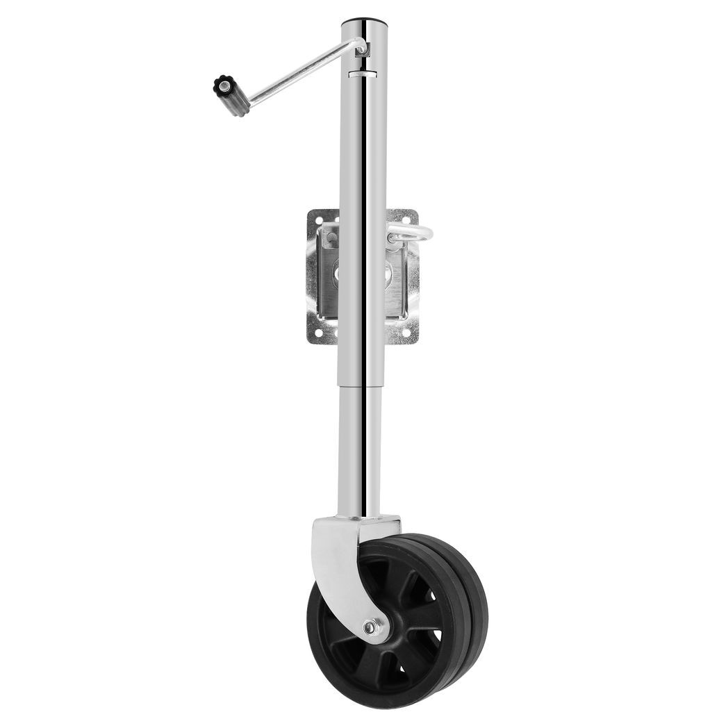 2000 lbs Boat Trailer Jack with 6"Wheel, Heavy Duty Marine Swivel Trailer Jack,  Zinc-Plated Finish for Boat, RV, Trailer, Camper - Premium Automotive from Rapidvehicles - Just $72.99! Shop now at Rapidvehicles