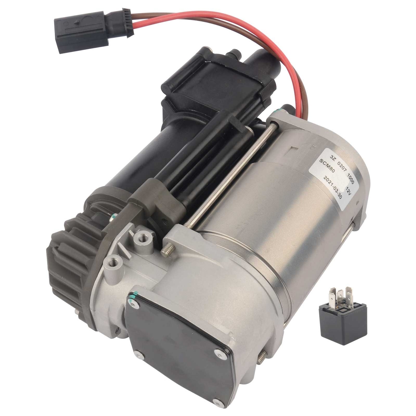 Air Suspension Compressor Pump w/ Relay for BMW X5 F15 F85 X6 F16 F86 2013-2019 37206875177 37206850555 37206868998 - Premium Automotive from Rapidvehicles - Just $176.99! Shop now at Rapidvehicles