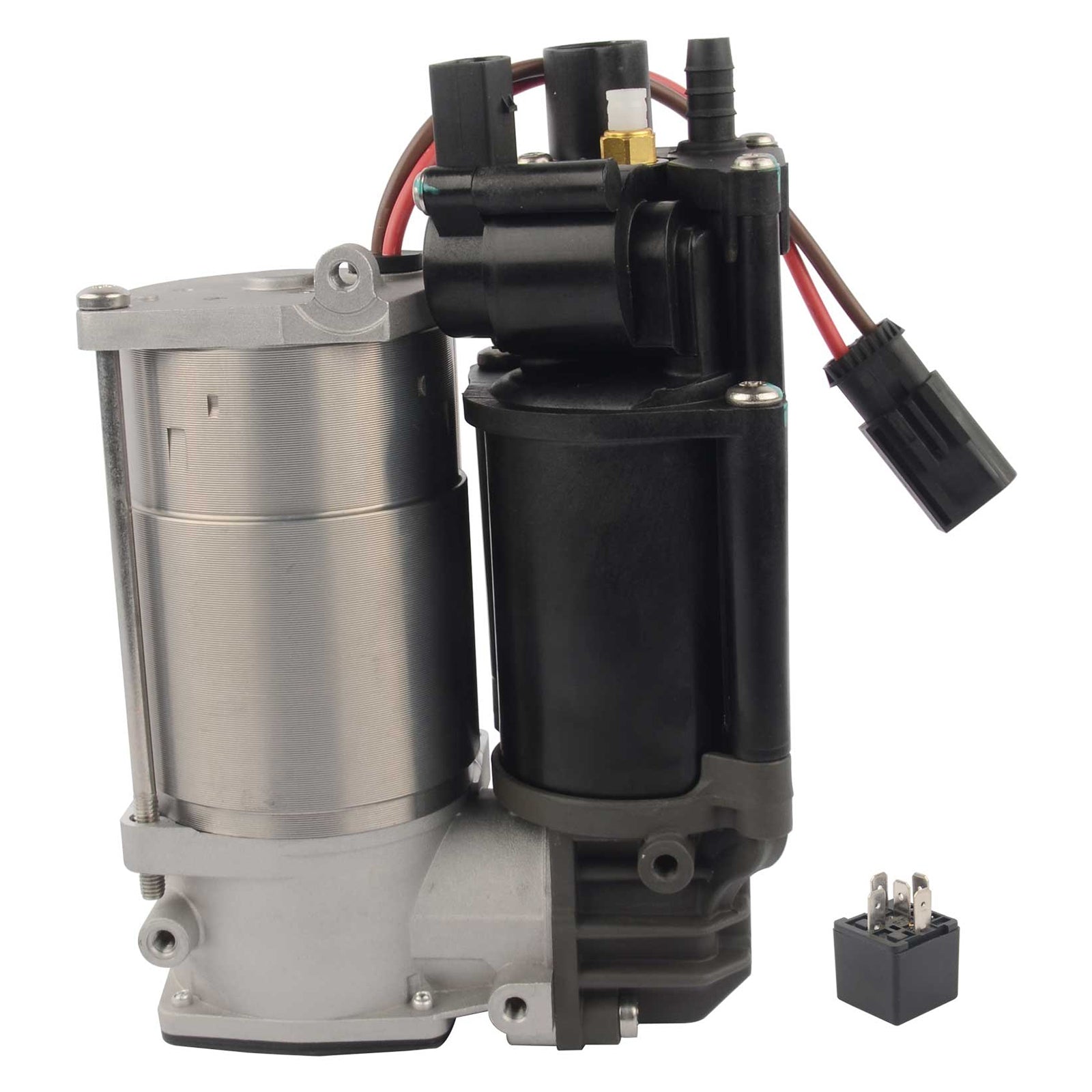 Air Suspension Compressor Pump w/ Relay for BMW X5 F15 F85 X6 F16 F86 2013-2019 37206875177 37206850555 37206868998 - Premium Automotive from Rapidvehicles - Just $176.99! Shop now at Rapidvehicles