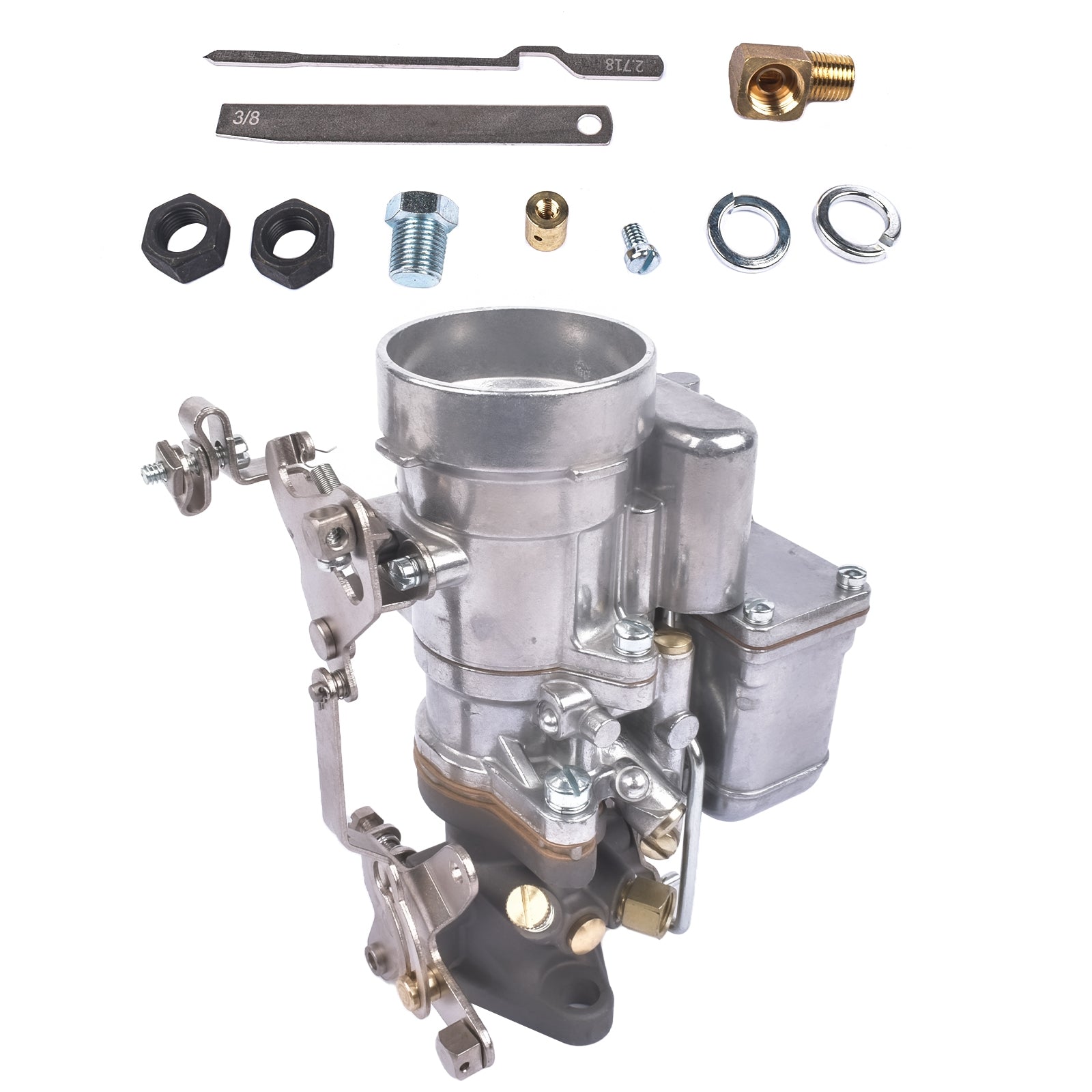 Carburetor WO-647843C for 4-134 L Engine/Willys L134 Jeep Engine A1223 G503 - Premium Automotive from Rapidvehicles - Just $316.99! Shop now at Rapidvehicles