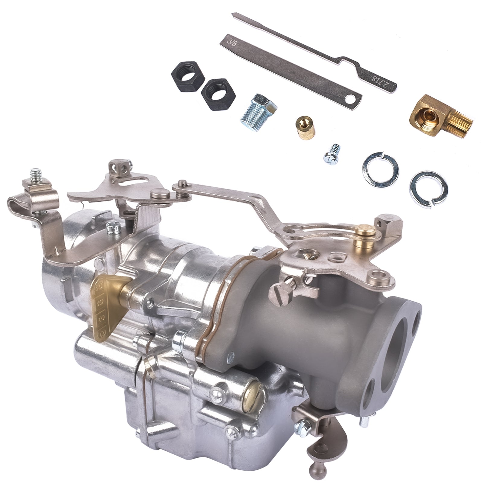 Carburetor WO-647843C for 4-134 L Engine/Willys L134 Jeep Engine A1223 G503 - Premium Automotive from Rapidvehicles - Just $316.99! Shop now at Rapidvehicles