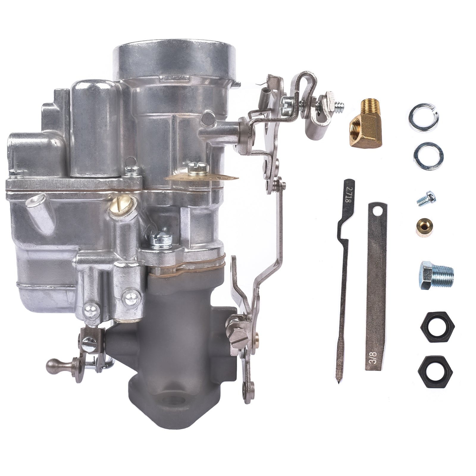 Carburetor WO-647843C for 4-134 L Engine/Willys L134 Jeep Engine A1223 G503 - Premium Automotive from Rapidvehicles - Just $316.99! Shop now at Rapidvehicles