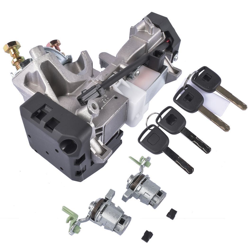 Ignition Switch Cylinder Door Lock w/ Keys Complete Set for Honda CRV 2002-2006 72185-S9A-013 35100-SDA-A71 - Premium Automotive from Rapidvehicles - Just $88.99! Shop now at Rapidvehicles