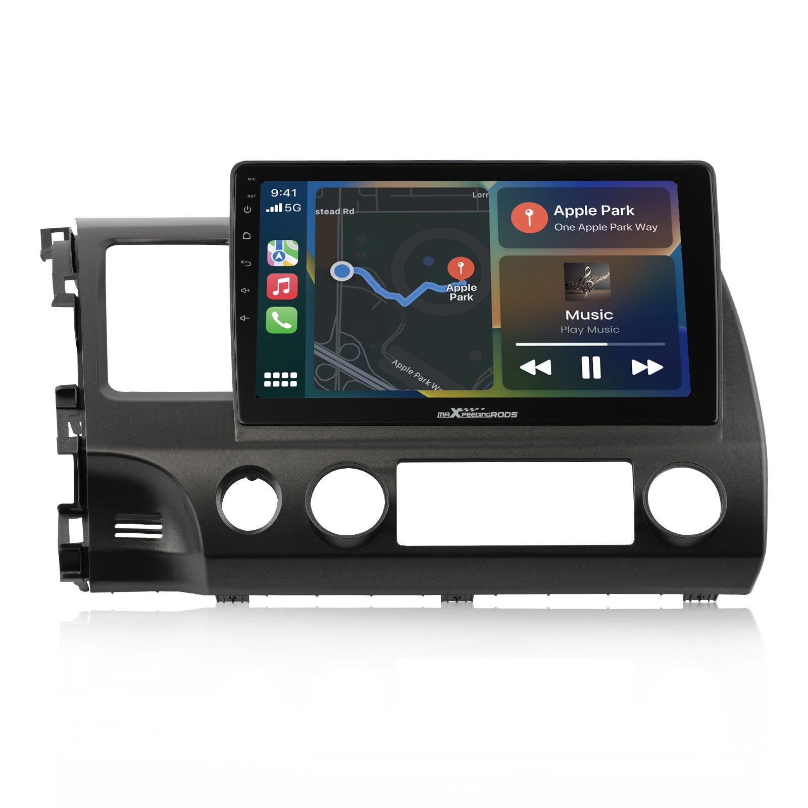 10'' Android 9.1 Car Stereo Radio ROM RAM GPS Navigation For Honda Civic 2006-2011 - Premium Automotive from Rapidvehicles - Just $170.99! Shop now at Rapidvehicles