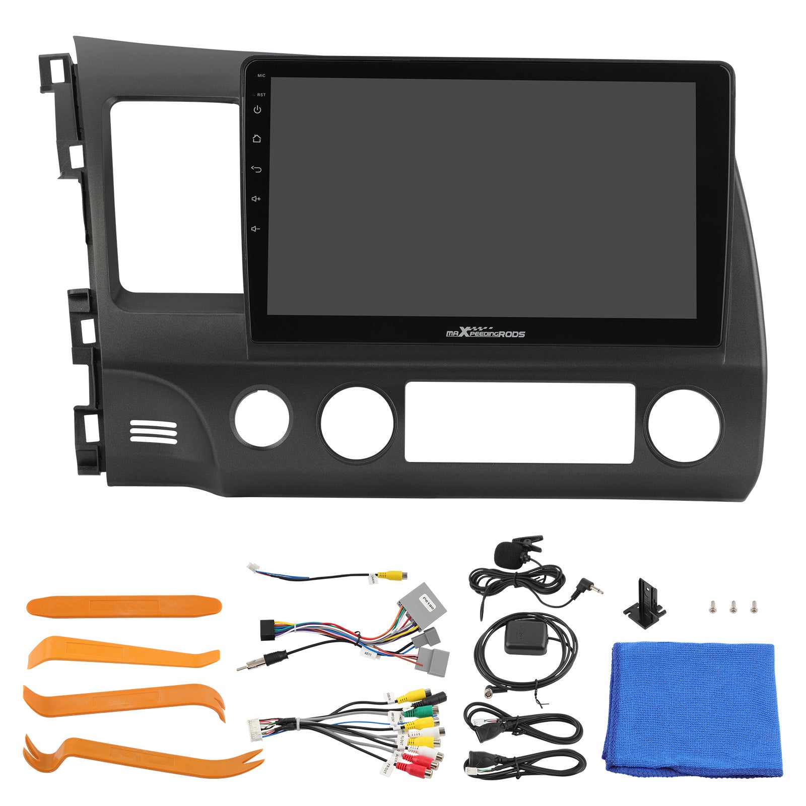 10'' Android 9.1 Car Stereo Radio ROM RAM GPS Navigation For Honda Civic 2006-2011 - Premium Automotive from Rapidvehicles - Just $170.99! Shop now at Rapidvehicles