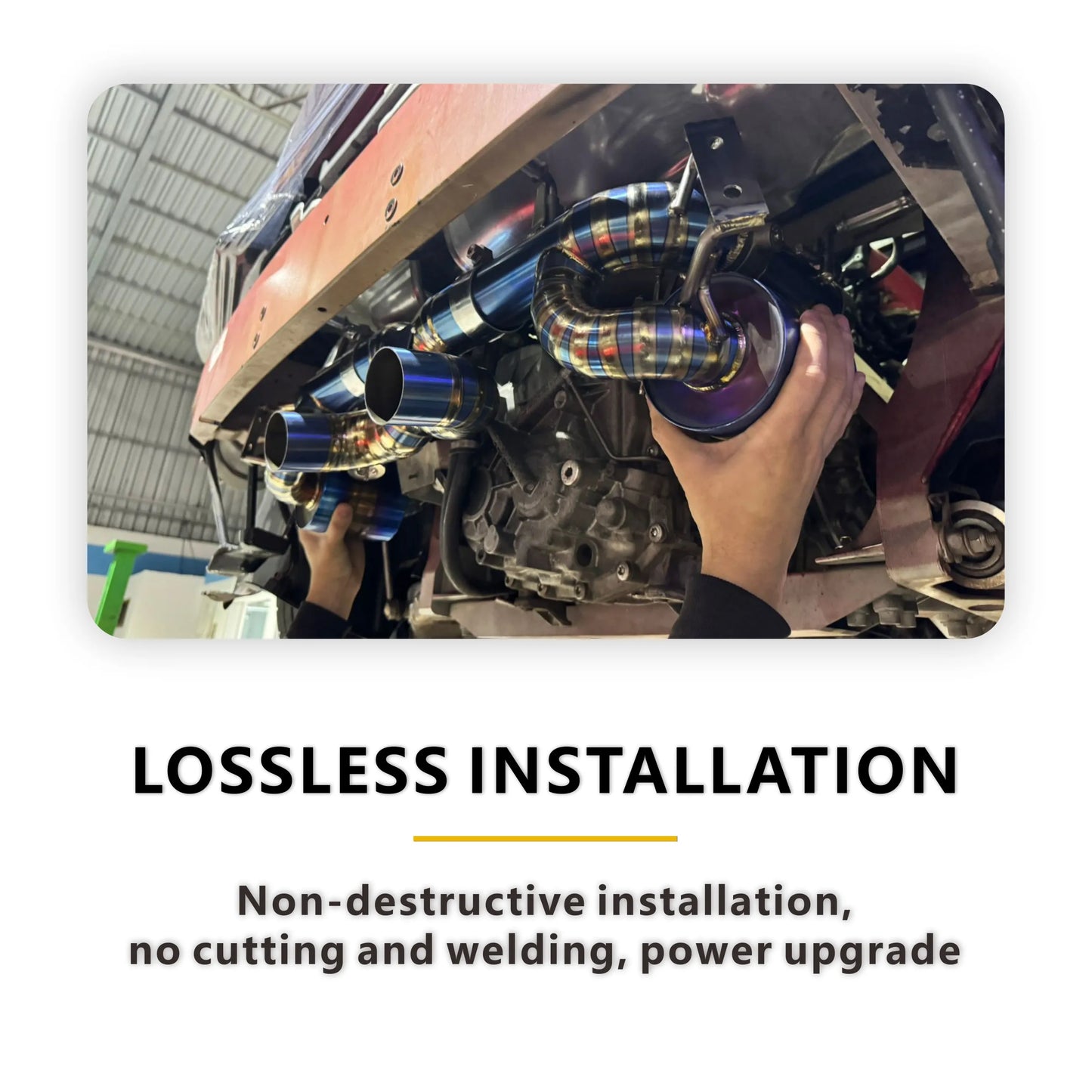 MANX Titanium Alloy Catback Exhaust System For Lamborghini Aventador LP740 High performance Accesorios Para Auto