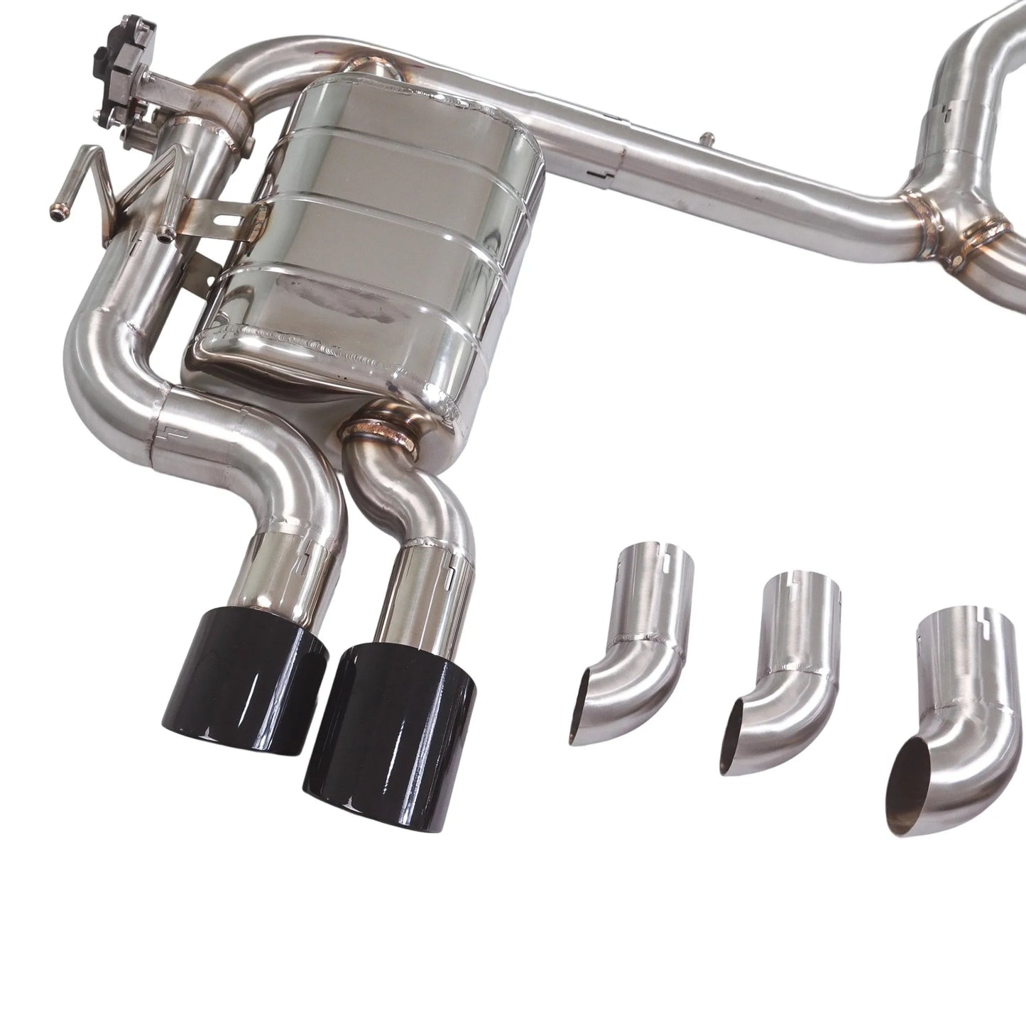 GFC Catback Exhaust Muffler for 2018 10th Gen Honda Civic FC1 1.5T, Car Electric Valve Exhaust System Made of Stainless Steel