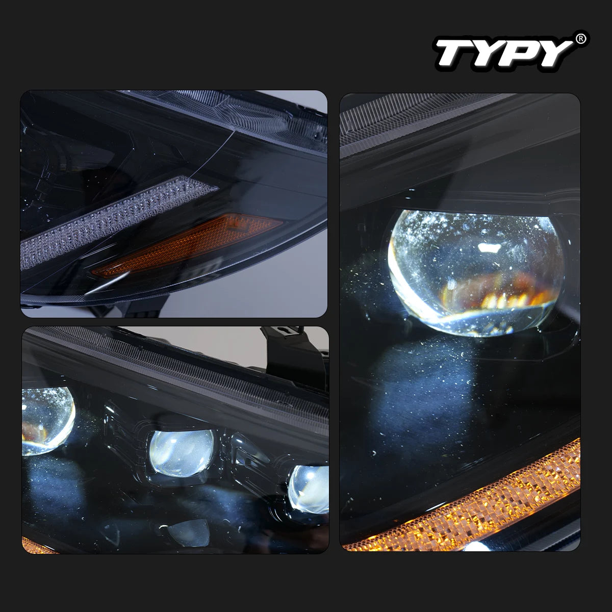 TYPY Car Lights For Honda Civic 8th FD2 Headlight 2012-2015 LED Projetor head Lamp Daytime Running Light Automotive Accessories