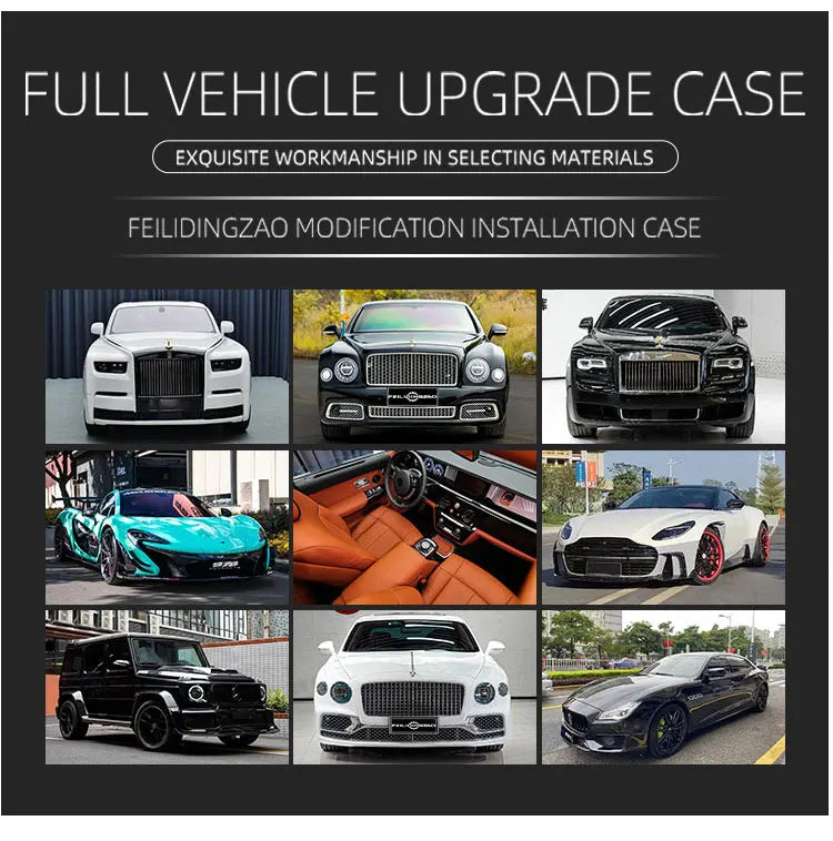 FLDZ New Arrival California T Style Carbon Fiber Small Headlight Assembly Body Kit Suitable for Ferrari California 2009-2012