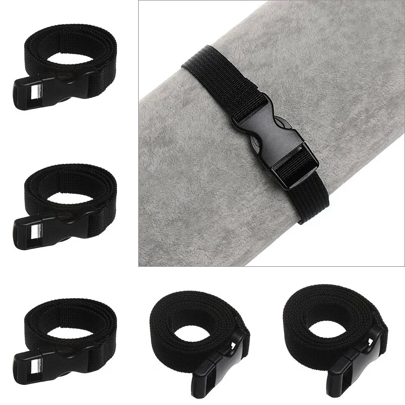 Color: Green - 0.5-3M Black Durable Nylon Travel Tied Cargo Tie - Premium Interior Accessories from NoEnName_Null - Just $4.29! Shop now at Rapidvehicles