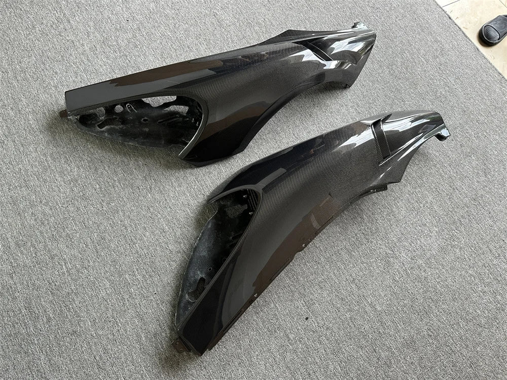 MSO Style Carbon Fiber Car Front Fender for Mclaren 570S Body Kit 540C 570GT 2015-2018 Carbon Fiber Kit