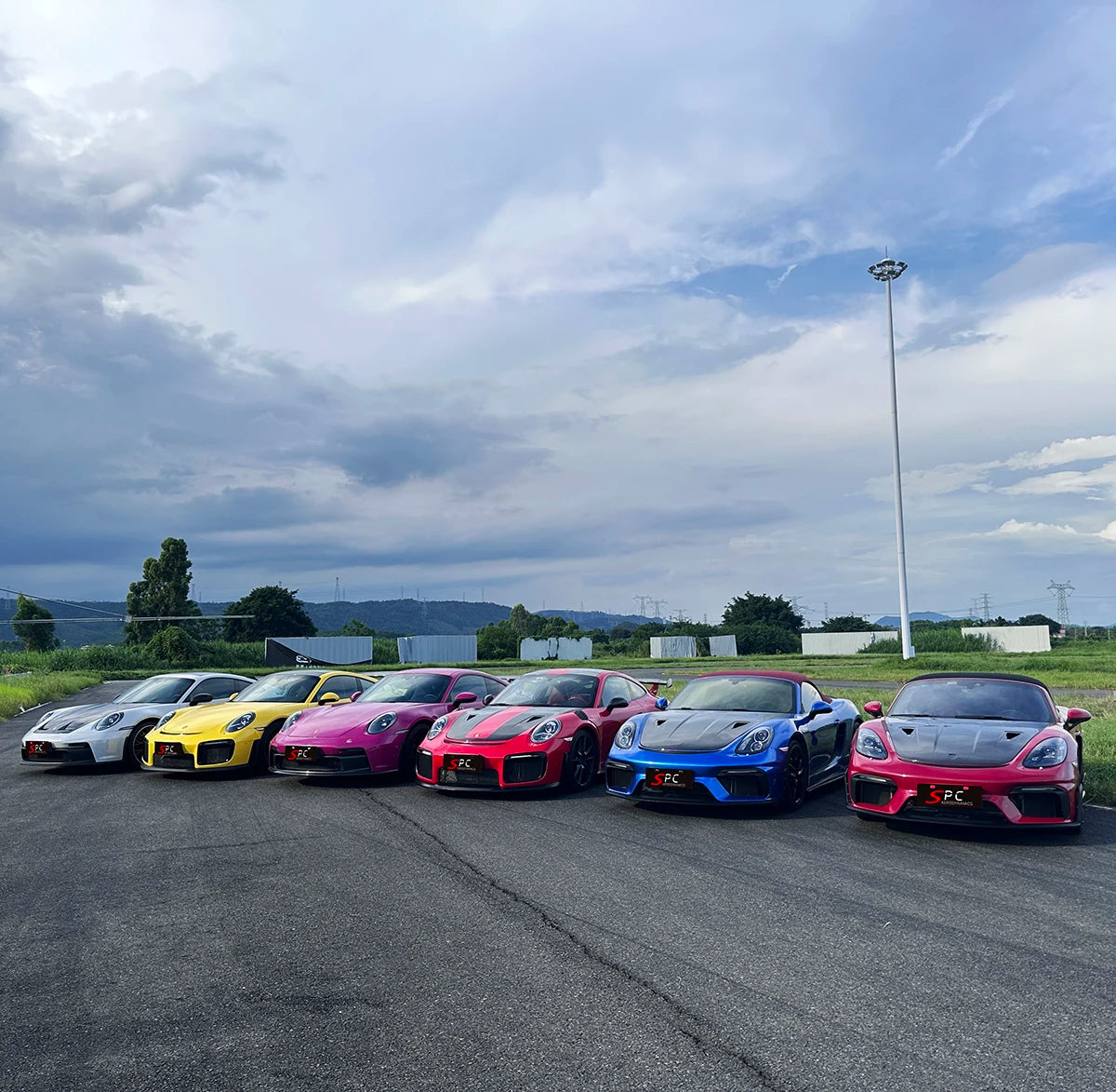 SPC 720S R Style Dry Carbon Fiber Body Kit for Mclaren 720S Dry Carbon Fiber Carbon Fiber Tuining Kit for Mclaren 720S