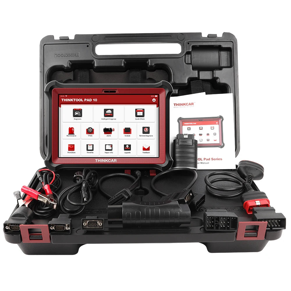 THINKCAR THINKTOOL PAD10 OBD2 Automotive Scanner for IMMO 34+ Reset TPMS Programming ECU Coding Active Test Car Diagnostic Tools