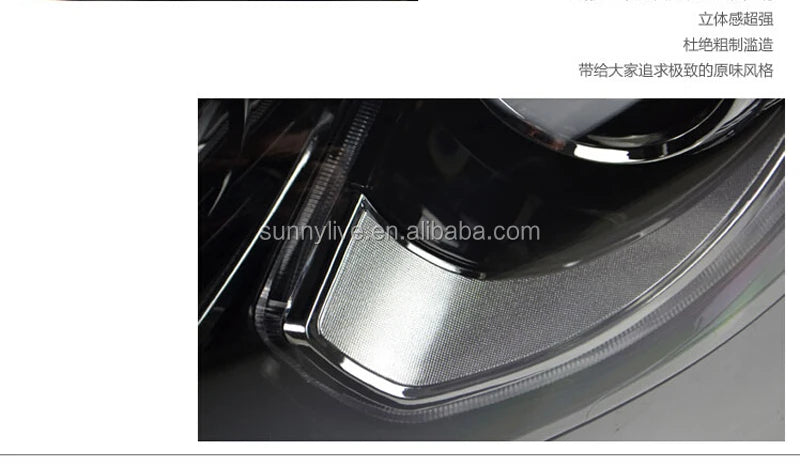 LED Head Lamp For VOLKSWAGEN Scirocco 2008 To 2015 For 1.4 Version