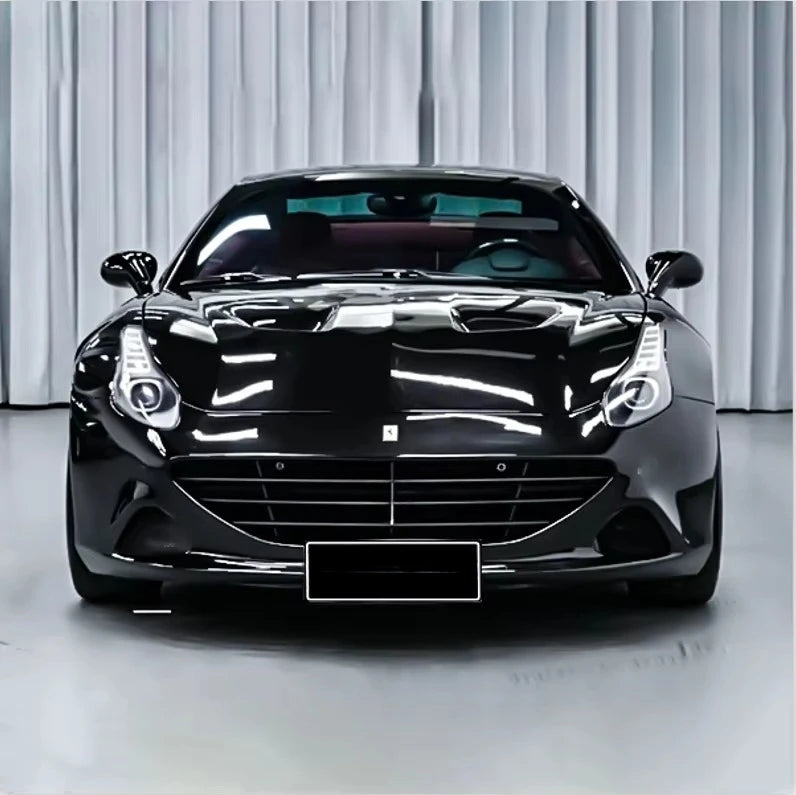 FLDZ New Arrival California T Style Carbon Fiber Small Headlight Assembly Body Kit Suitable for Ferrari California 2009-2012