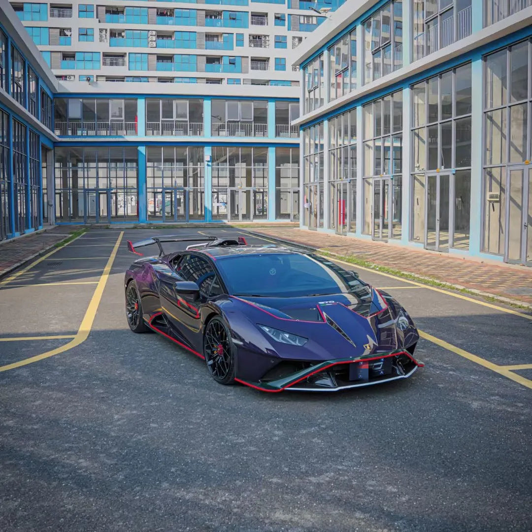 Auto Body Kit Bumper for Lamborghini Huracan LP580 LP610 EVO Retrofit Upgrade New STO Surround Kit 1:1 Development