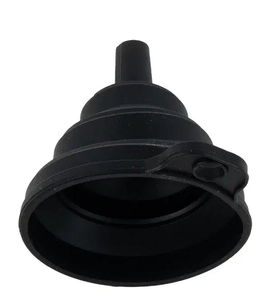 Color: black - Collapsible Silicone Car Engine Funnel for Alfa Romeo 147 156 159 Giulietta Mito Giulia Stelvio Brera GT - Premium Exterior Accessories from NoEnName_Null - Just $6.12! Shop now at Rapidvehicles