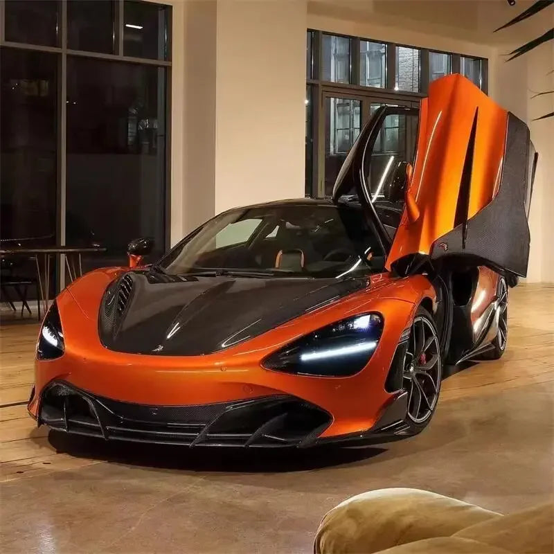 carbon fiber Carbon fiber body kit for McLaren 720S 720 Upgraded TOPCAR style front shovel rear diffuser spoiler cover