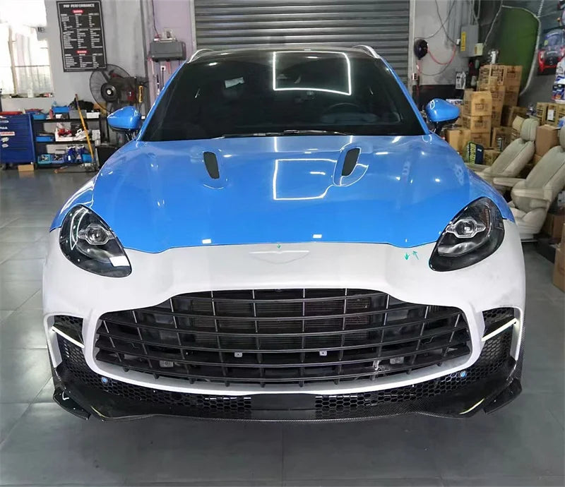 Facelift Car Front Bumper Grilles Rear Bumpers Exhaust Pipes Side Skirts Carbon Body Kit for Aston Martin DBX 707 Bodykit