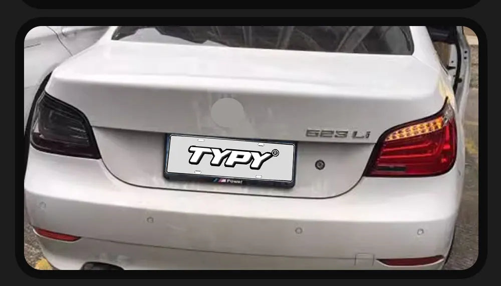 TYPY Car Tail Lights For BMW 5 Series E60 Taillight 2003-2009 LED LED Projetor Tail Lamp Daytime Running Light Auto Accessories
