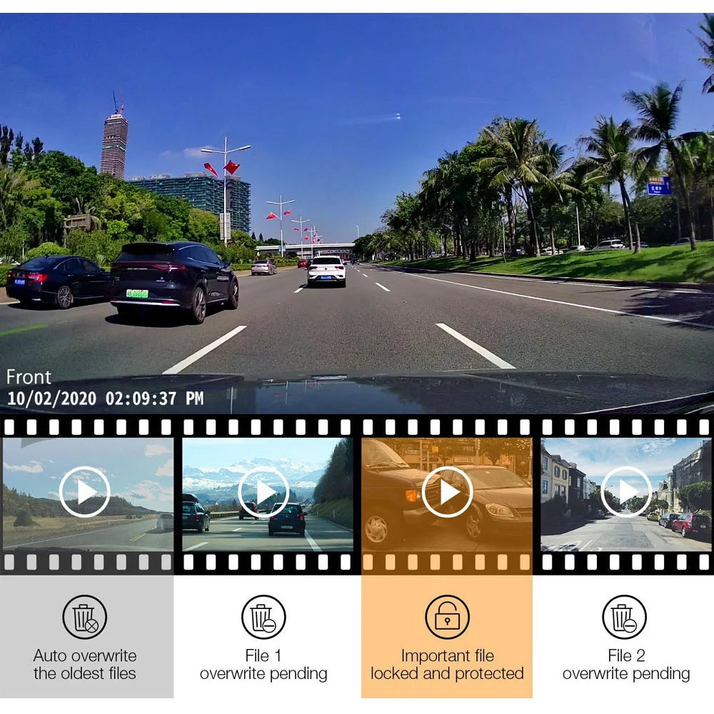 TIMACAM 4K Dash Cam 2K Car DVR Camera for ALFA ROMEO Stelvio Quadrifoglio Giulia Quadrifoglio GTA Veloce 2016-2023 Easy Install