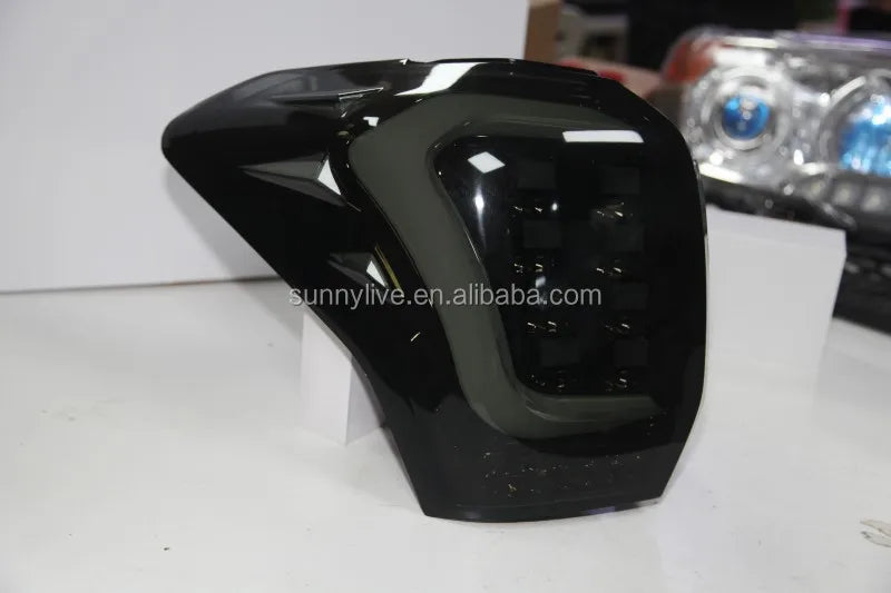 2013-2015 Year For Subaru For Forester LED Strip Rear Light Chrome Housing Smoke Black Cover TW