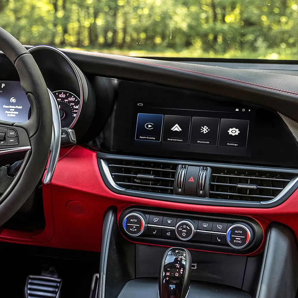 Wireless CarPlay Android Auto Retrofit Kit Decoder Box For Alfa Romeo Giulia Stelvio CarPlay Interface 2017-2020