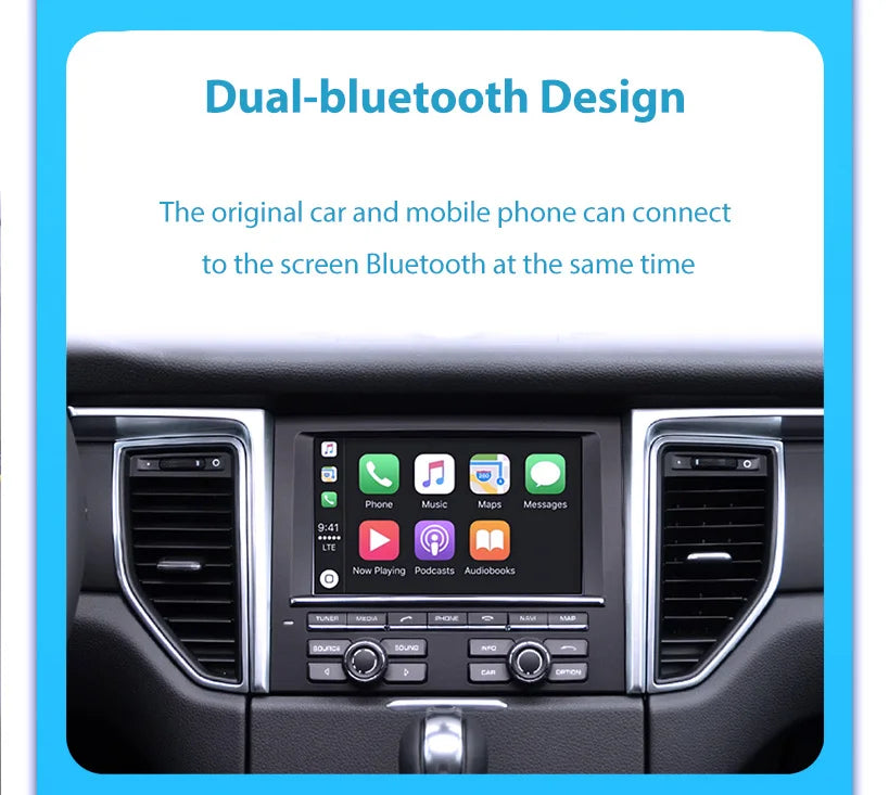 Wireless CarPlay6.5" 8.8 '10.25" For Ferrari F12 F458 812 F488 F8 Potorfino Android mirror link AirPlay CarPlay function