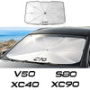 Color: WHITE - Car Front Shading Car Windshield Sunshade Umbrella - Premium Exterior Accessories from NoEnName_Null - Just $34.99! Shop now at Rapidvehicles