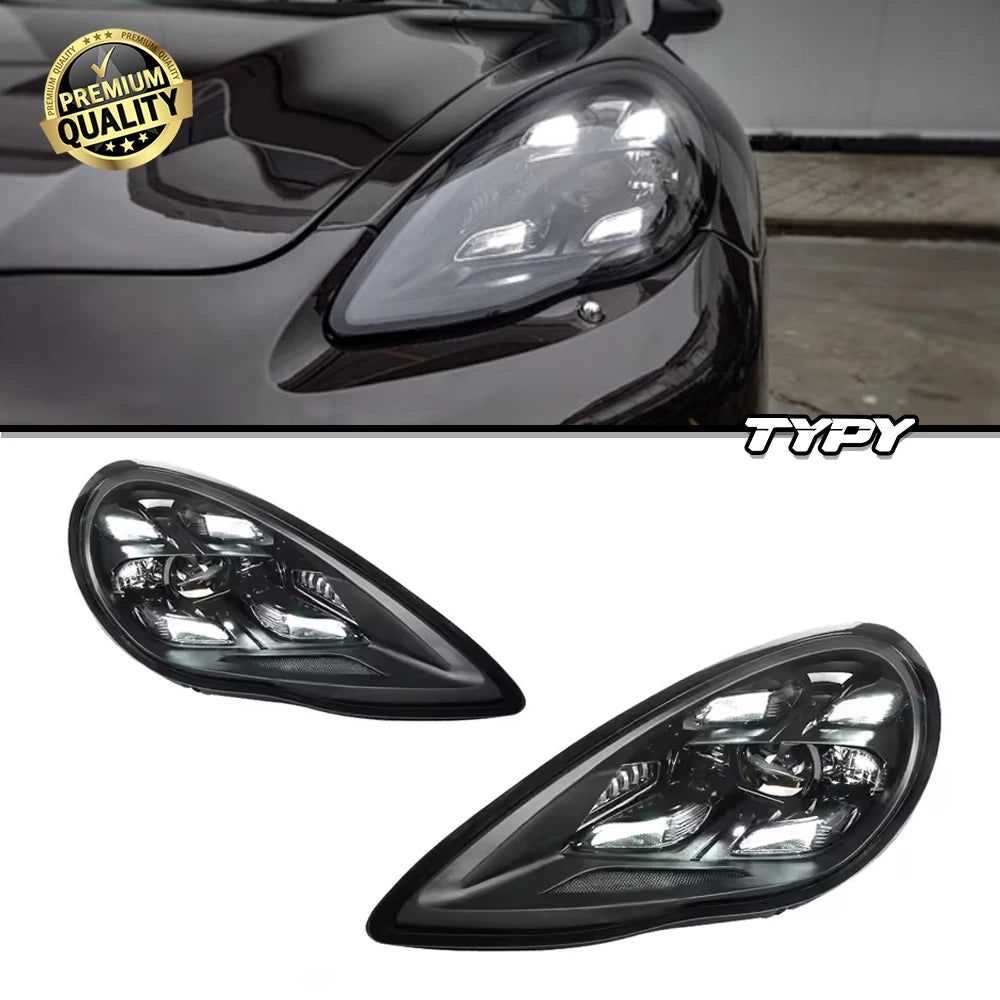 Car Lights For Porsche Panamera LED Headlights 2010 2011 2012 2013 970 970.1 Laser Matrix Headlamps Plug and Play