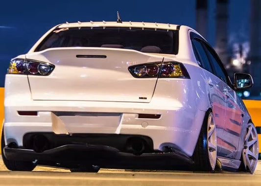 Suitable for Mitsubishi Yishen Rally Version Rear Shovel Lancer Rear Spoiler Car Modification Accessories Size Surround