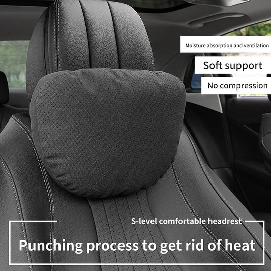 Color: WHITE - Top Quality Car Headrest Neck Support Seat Soft - Premium Interior Accessories from NoEnName_Null - Just $41.99! Shop now at Rapidvehicles