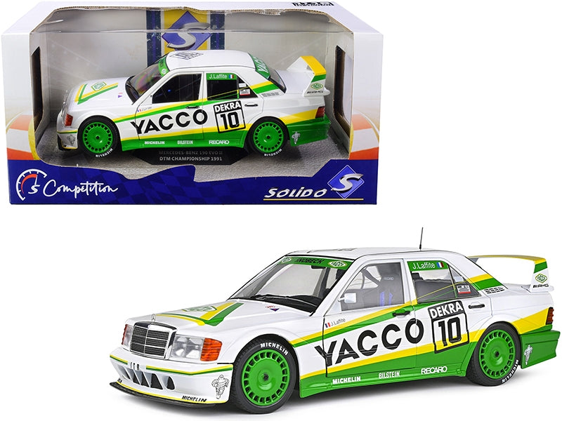 Mercedes Benz 190 EVO II #10 Jacques Laffite "Yacco" DTM Deutsche - Premium Mercedes Models from Solido - Just $100.79! Shop now at Rapidvehicles