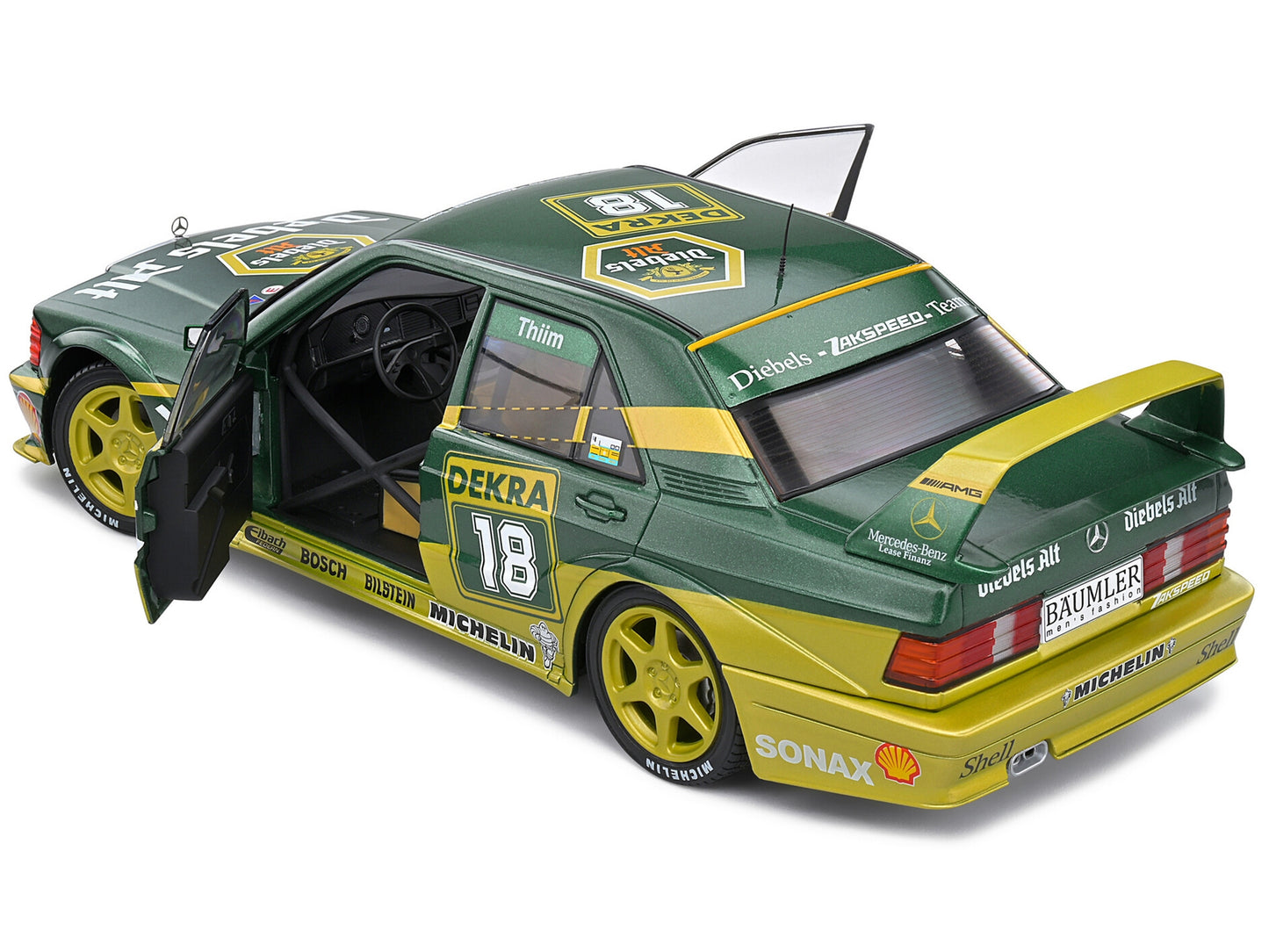 Mercedes-Benz 190 EVO II #18 Kurt Thiim "DTM (Deutsche - Premium Mercedes Models from Solido - Just $91.79! Shop now at Rapidvehicles