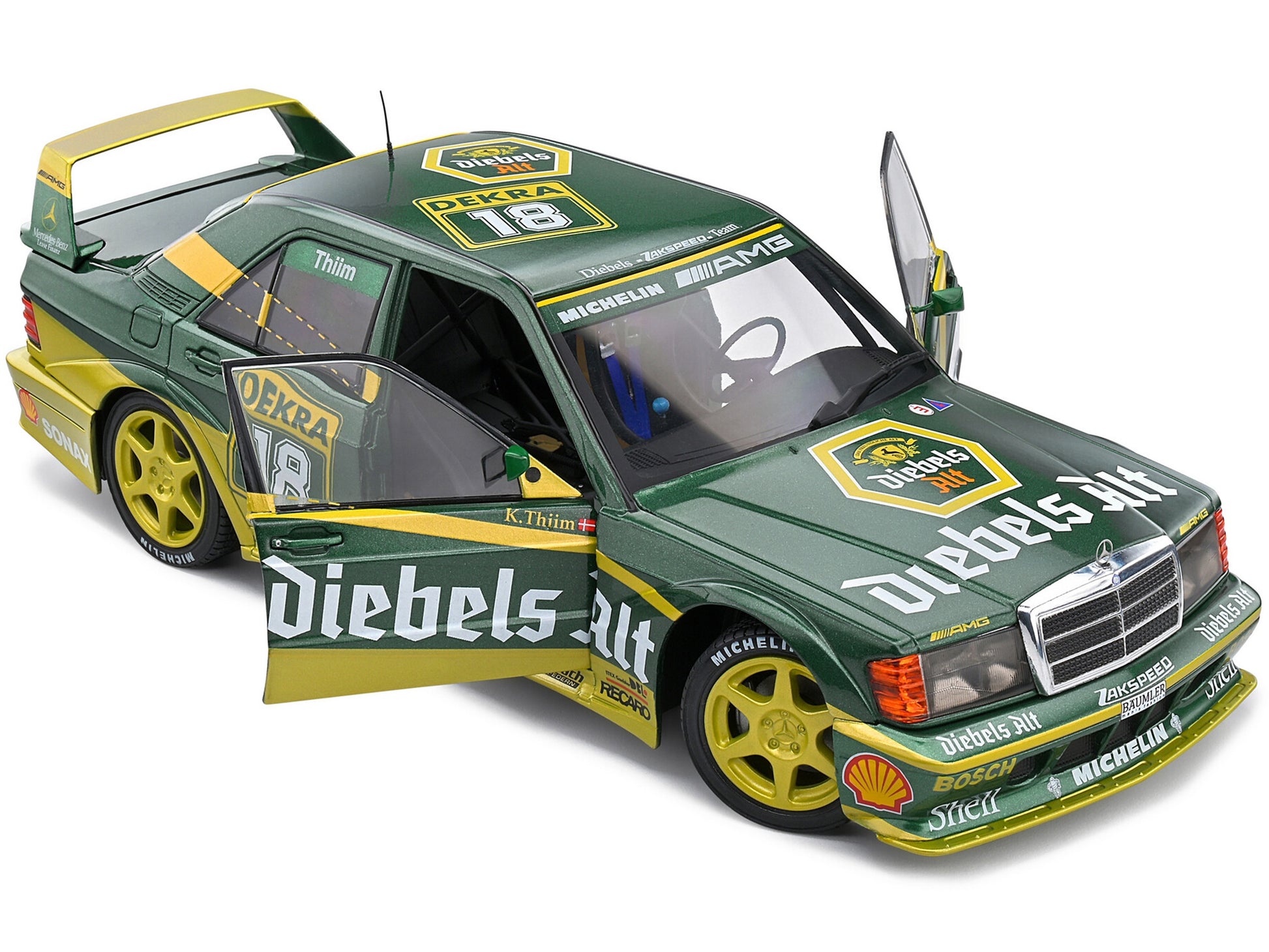 Mercedes-Benz 190 EVO II #18 Kurt Thiim "DTM (Deutsche - Premium Mercedes Models from Solido - Just $91.79! Shop now at Rapidvehicles