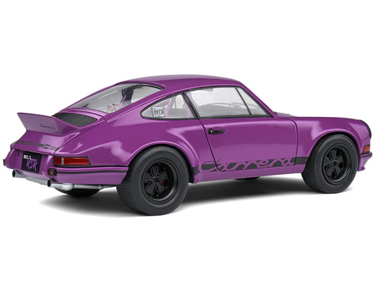 1973 Porsche 911 RSR Purple with Black Stripes 1/18 Diecast Model - Premium Porsche Models from Solido - Just $84.99! Shop now at Rapidvehicles